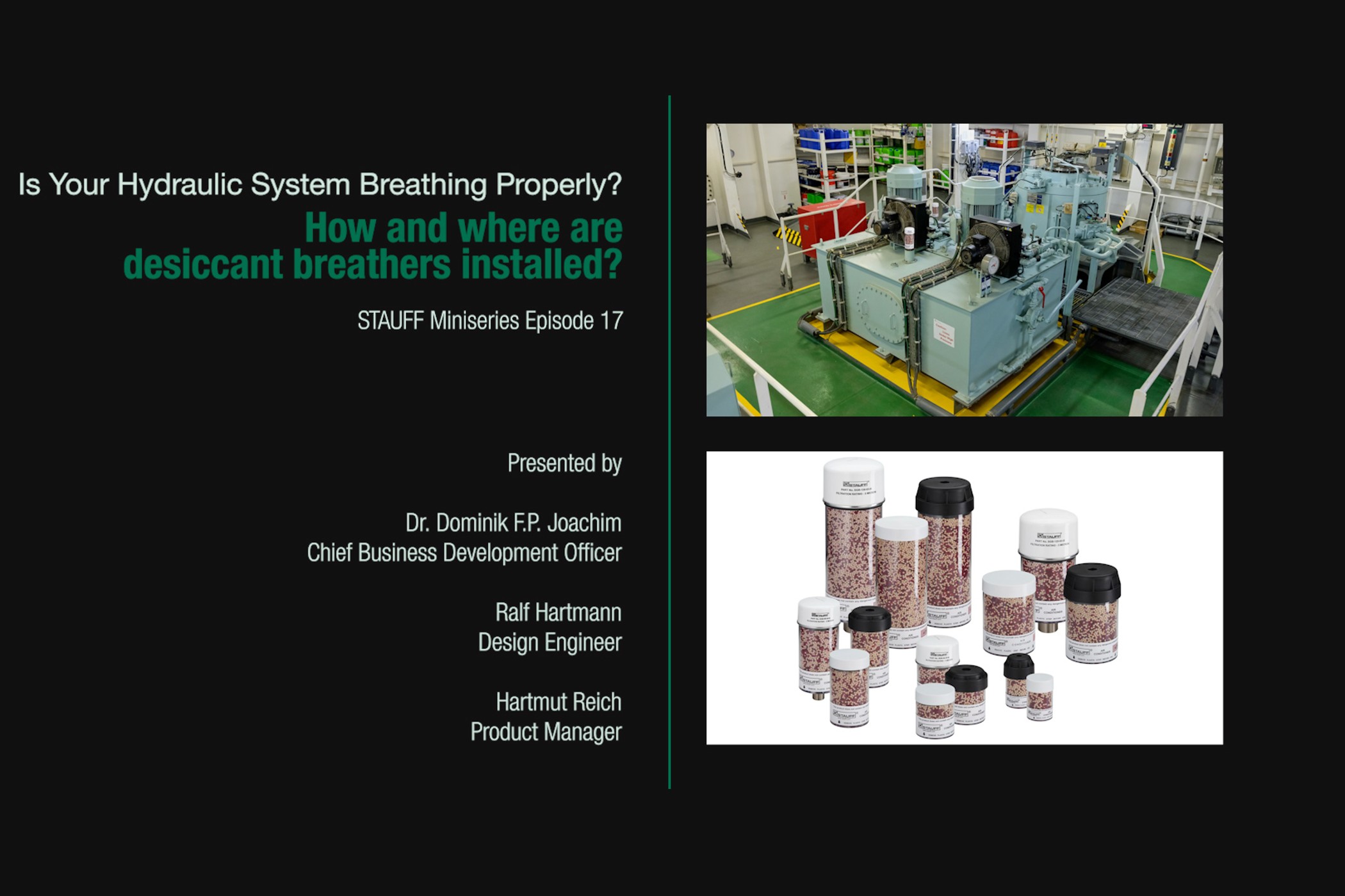 Silica Breathers in Hydraulic Applications (Episode 17)