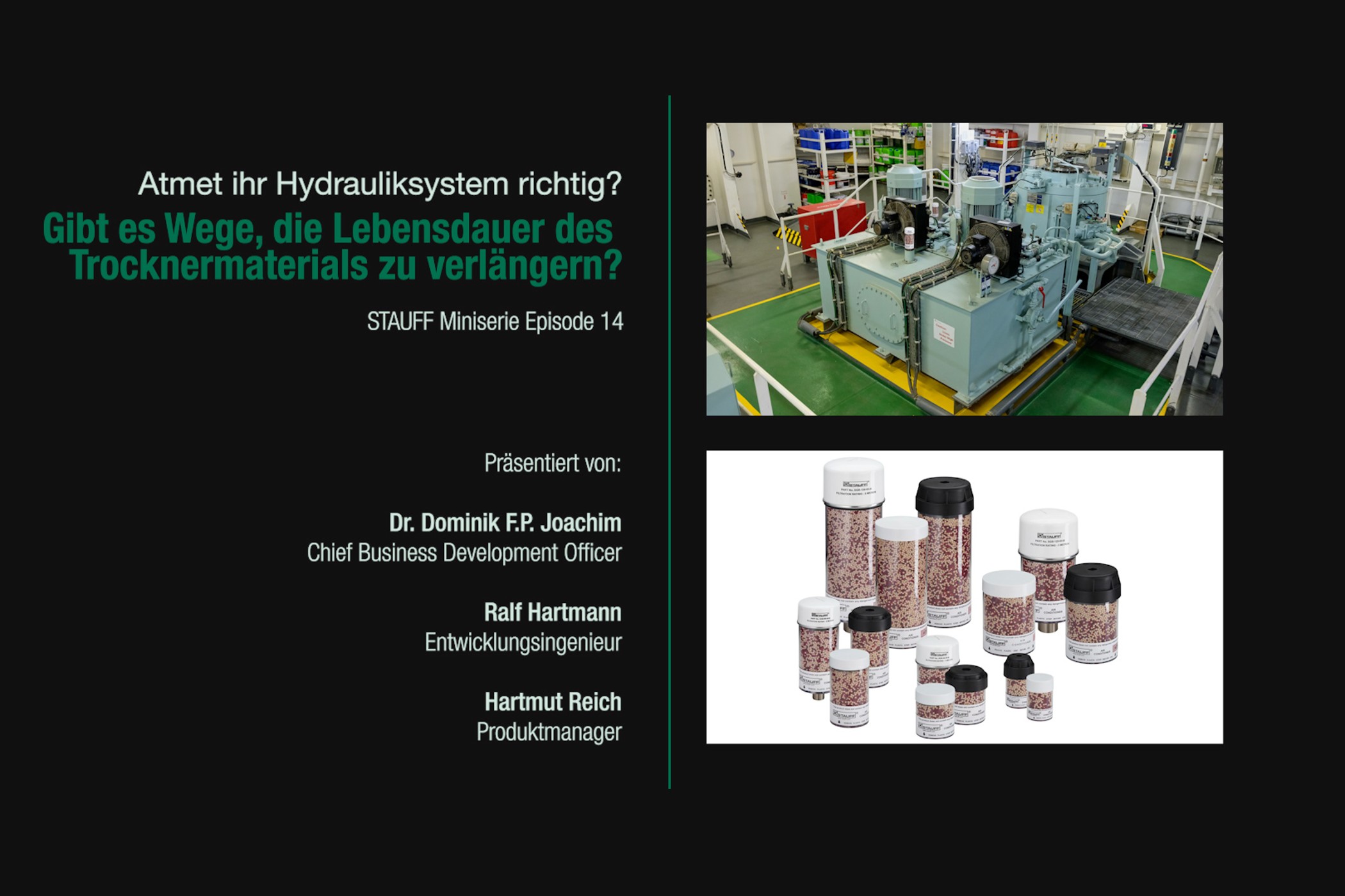 Belüftungstrockner in der Hydraulik (Episode 14)