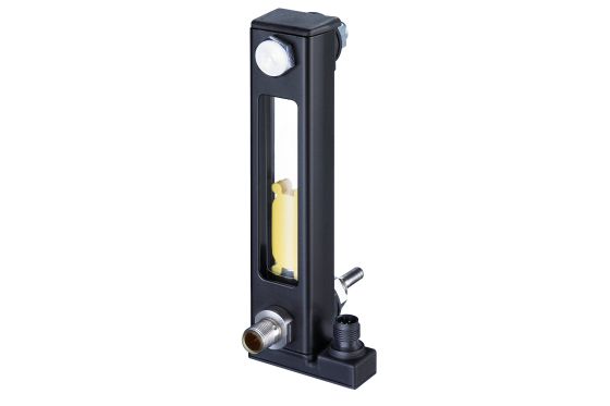 Level indicator SNKK with temperature sensor instead of lower banjo bolt