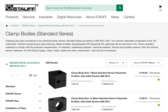 Product list