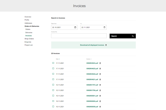 Invoices