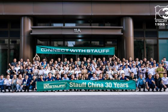 Photo de la célébration des 30 ans de STAUFF Chine