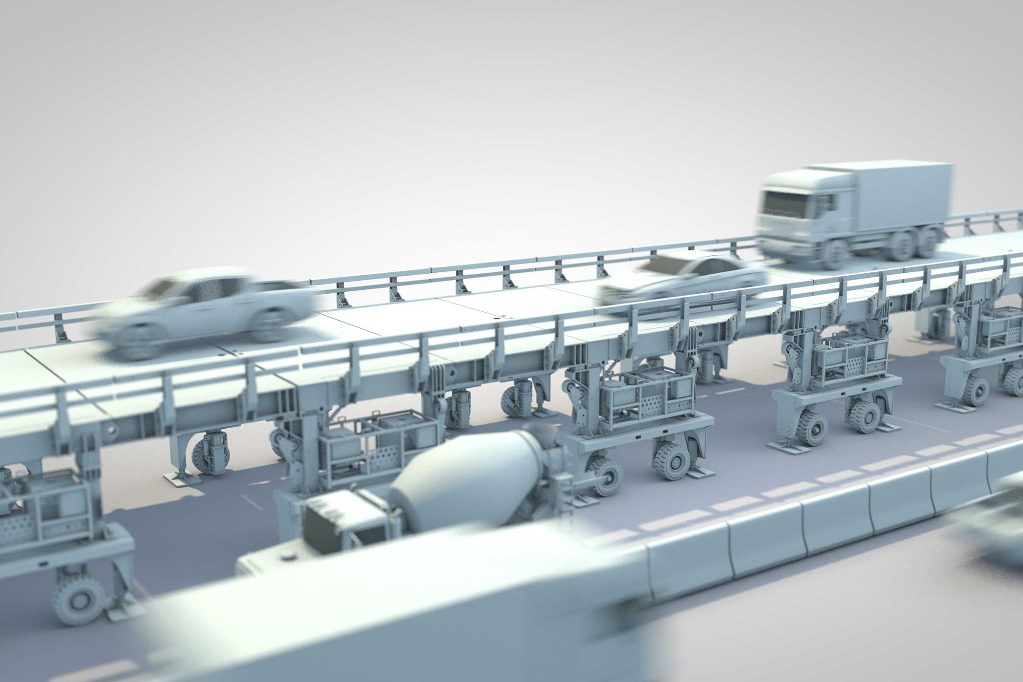 Construction without Traffic Jams