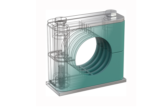 Schelle CAD model