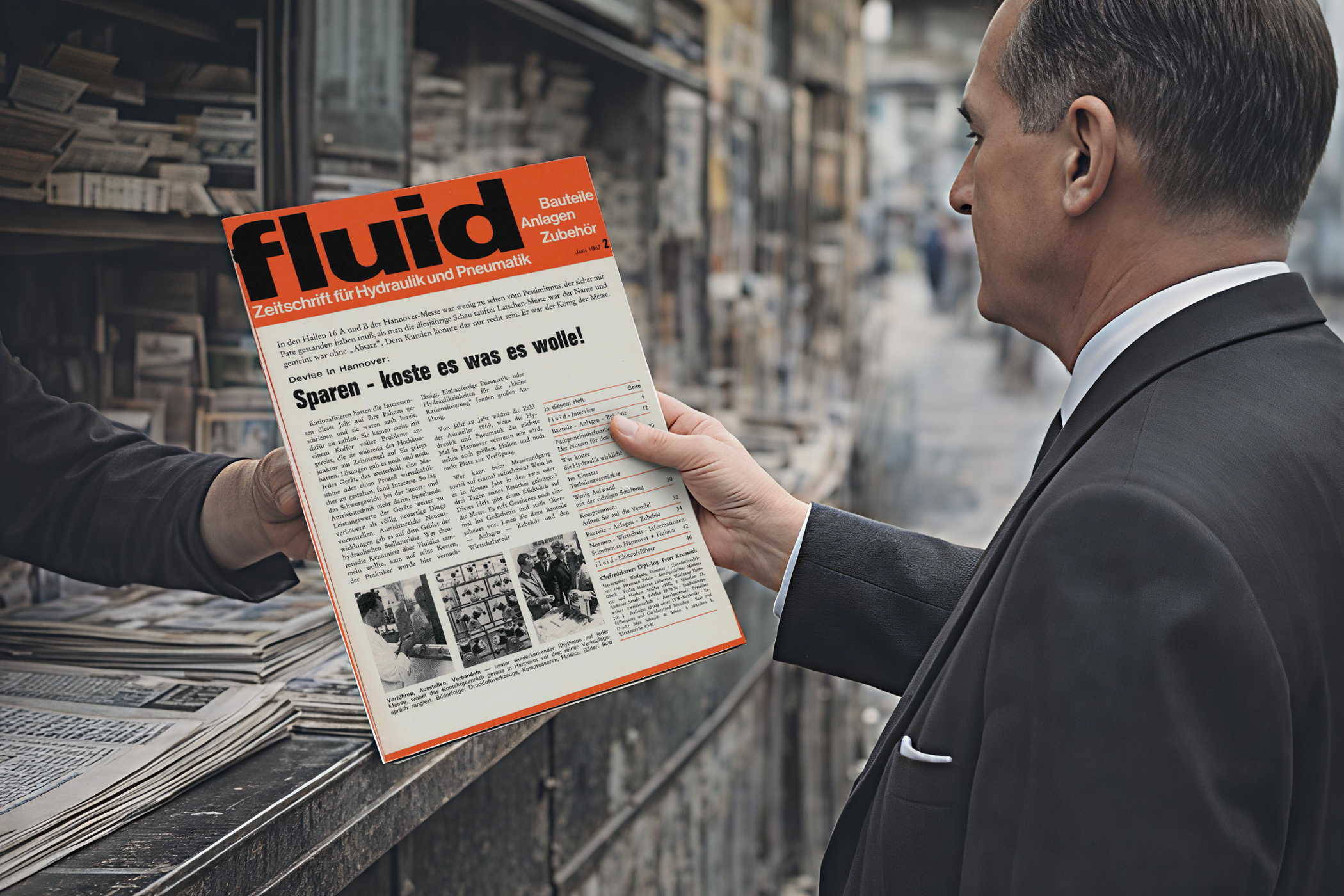 60 years of fluid - and STAUFF has been there right from the start