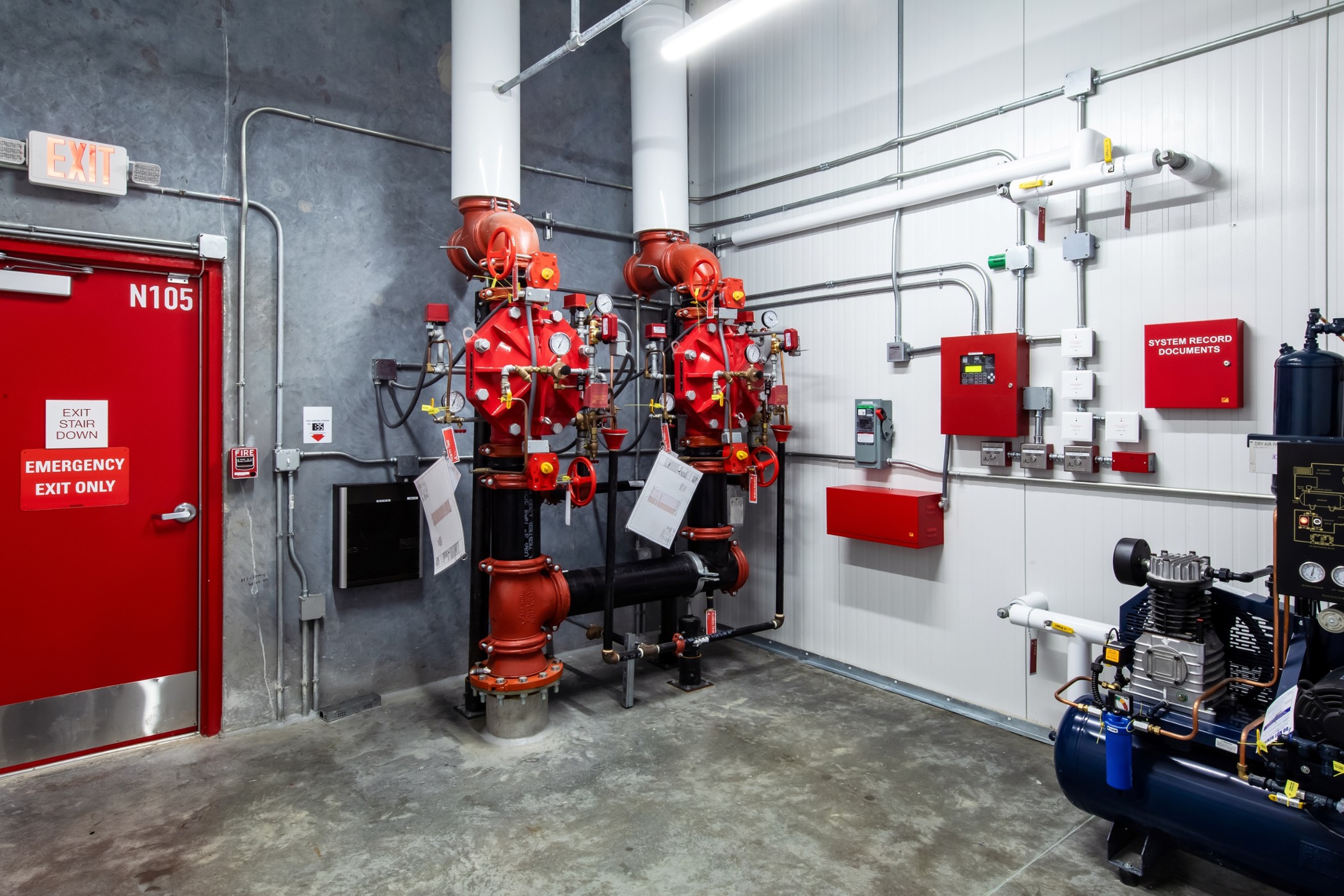 Comprehensive fire safety for plastic components