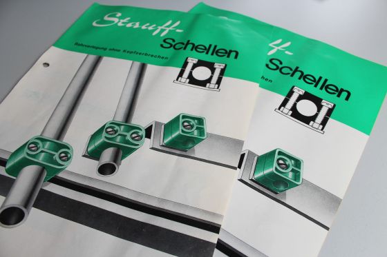 One of the first STAUFF Catalogues for Hydraulic Pipe and Tube Clamps
