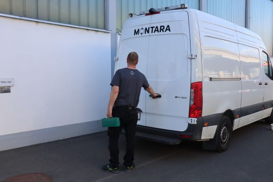 Montara GmbH’s assembly van
