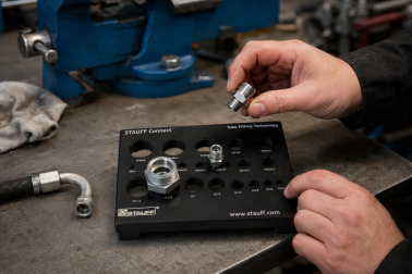 Thread plate
