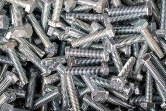 A bunch of bolts