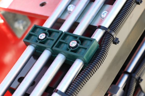 Two STAUFF clamps with the corresponding bolts