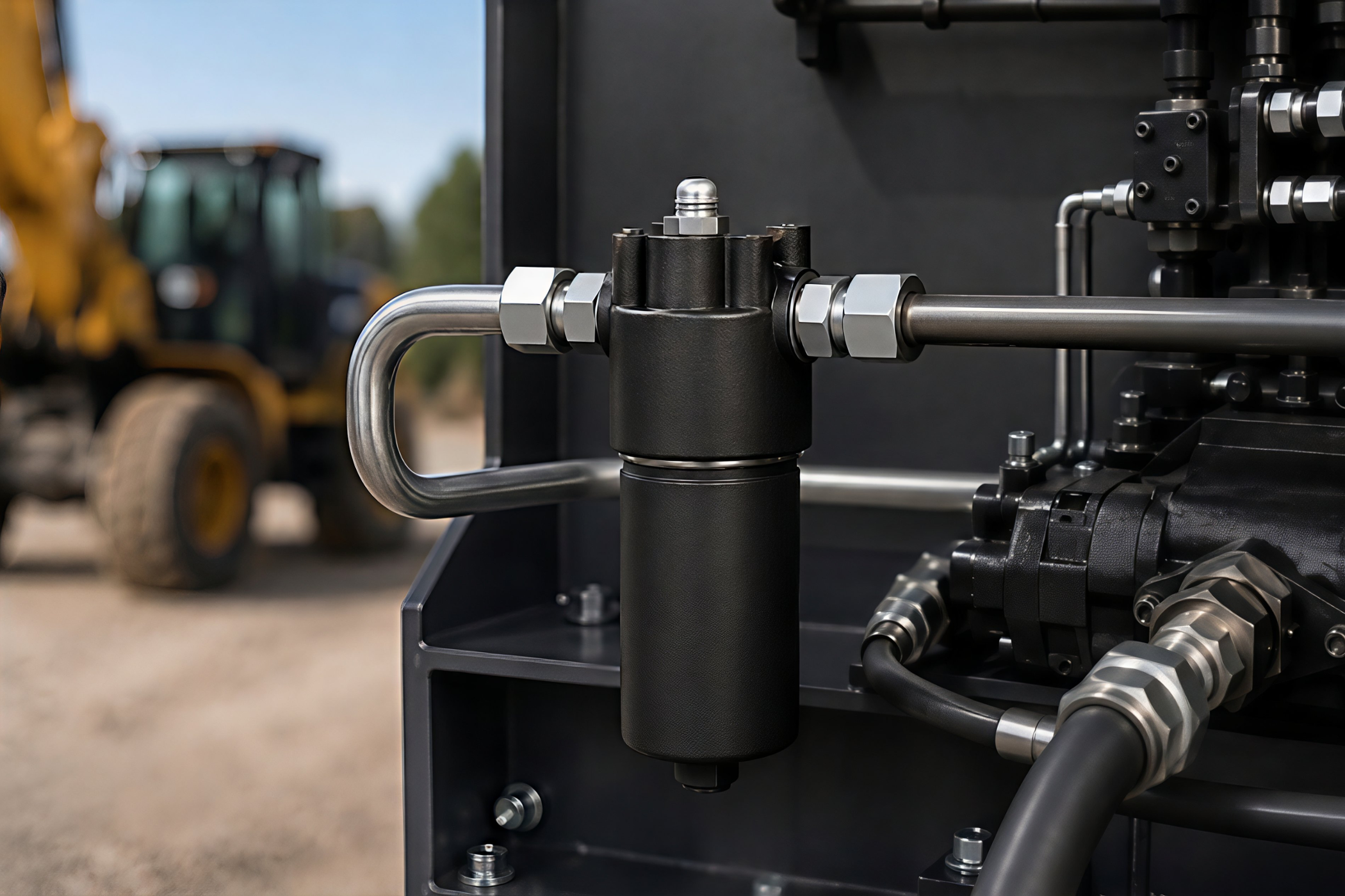 Medium-pressure filters in mobile hydraulics: Why the SFM series sets new standards