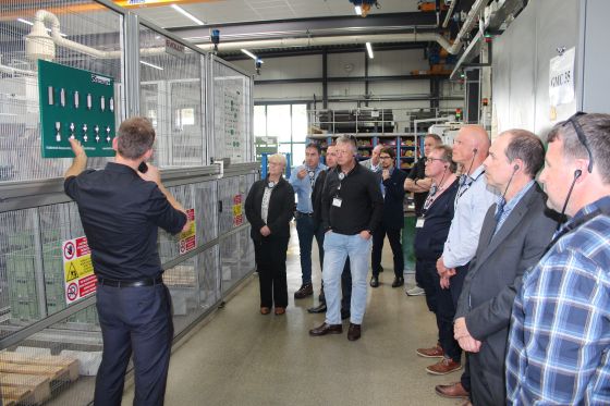 Factory tour at the Werdohl-Ehrenfeld site