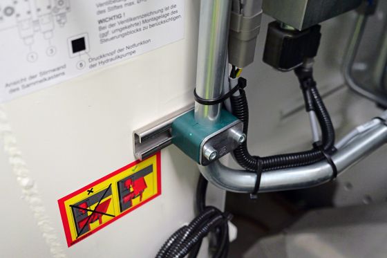 STAUFF Clamp Installed