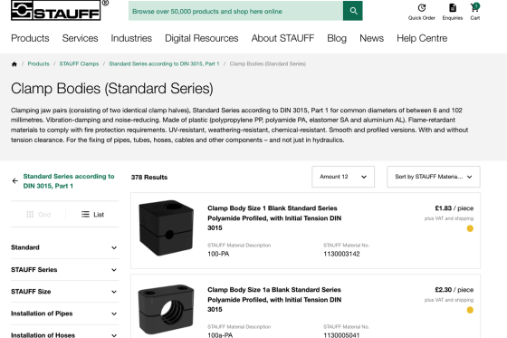 Product list