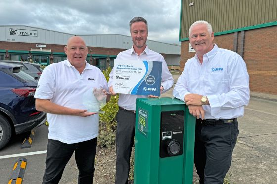 BFPA Award with Employees