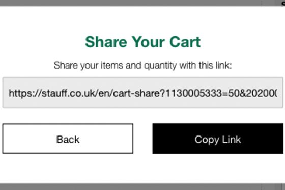 Create link to share