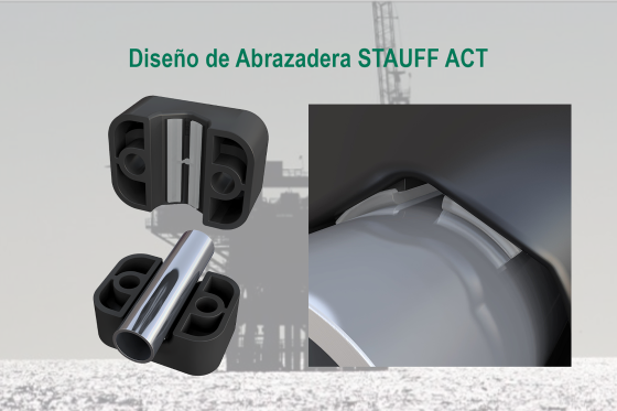 Diseño de Abrazadera STAUFF ACT