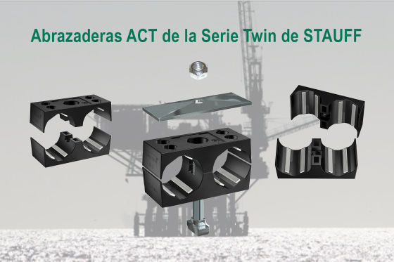 Abrazaderas ACT de la Serie Twin de STAUFF