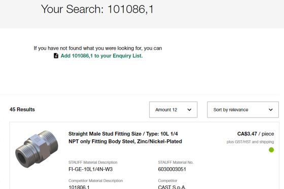 Get manufacturer displayed