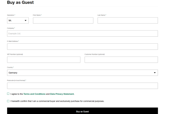 Indique dirección de entrega y facturación